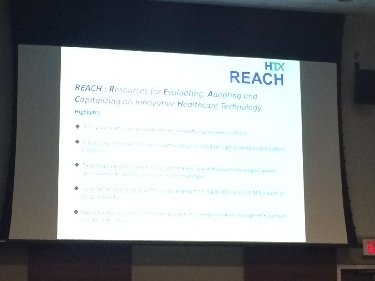 HTXInnovation's tweet photo. Announcing REACH by #HTX: 3.5 year #healthcare provider driven innovation procurement fund #HTXREACH http://t.co/dBl6s5yOqs
