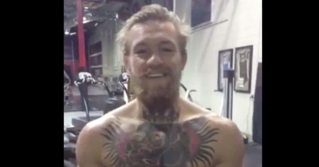 JOEdotie's tweet photo. Top stories on JOE today, no.3: Conor McGregor responds to 64-year-old Carlow man's workout  http://t.co/RvNartB5S1 http://t.co/P4W0iUaUdl