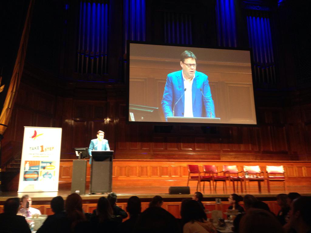 LendLease approach to mental health - Speak openly; Improve understanding; Offer support &amp; training #HeadsUpAU