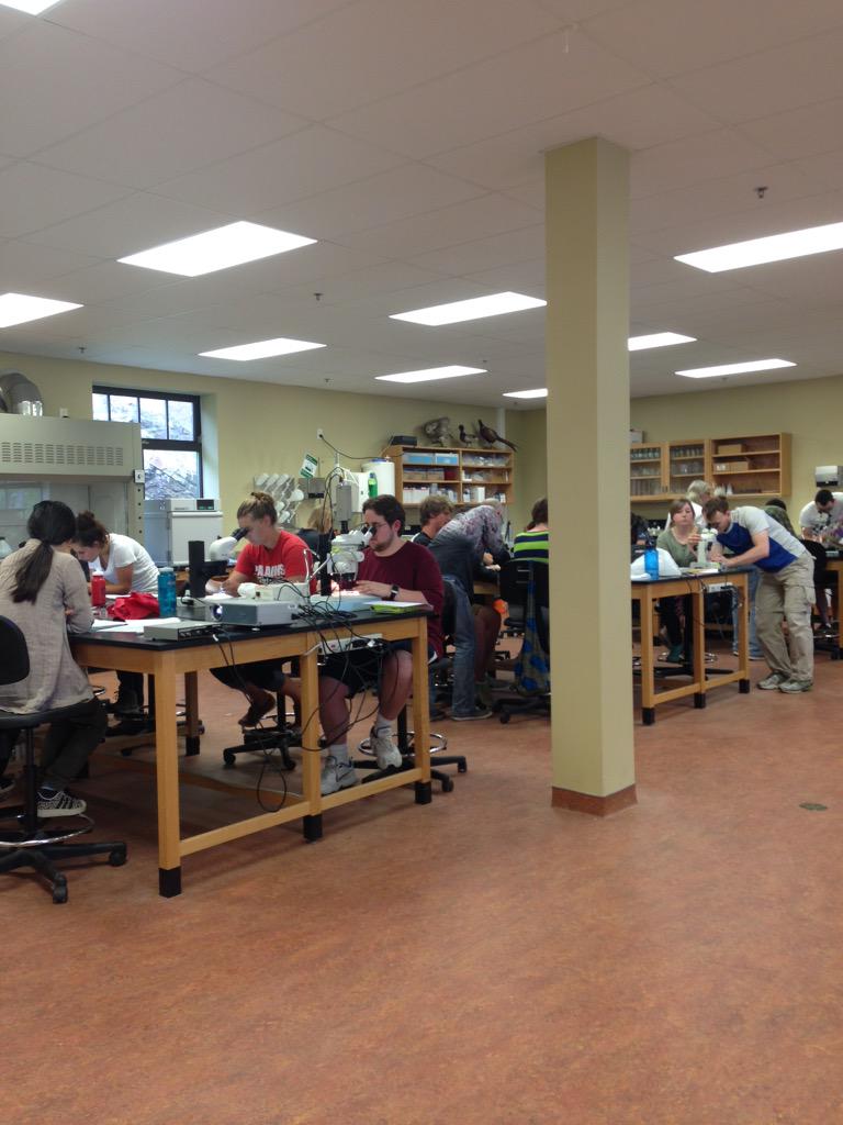 UWSummitCentre's tweet photo. @envwaterloo students are among the many who are getting their OBBN training! http://t.co/M0btUWlMwa