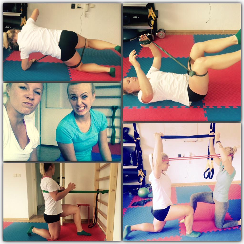 NicoleLomi's tweet photo. Trying to stay strong and healthy (physically and mentally) thanks to my awesome physio! #thankful #healthfirst http://t.co/l0zlRQNQoy