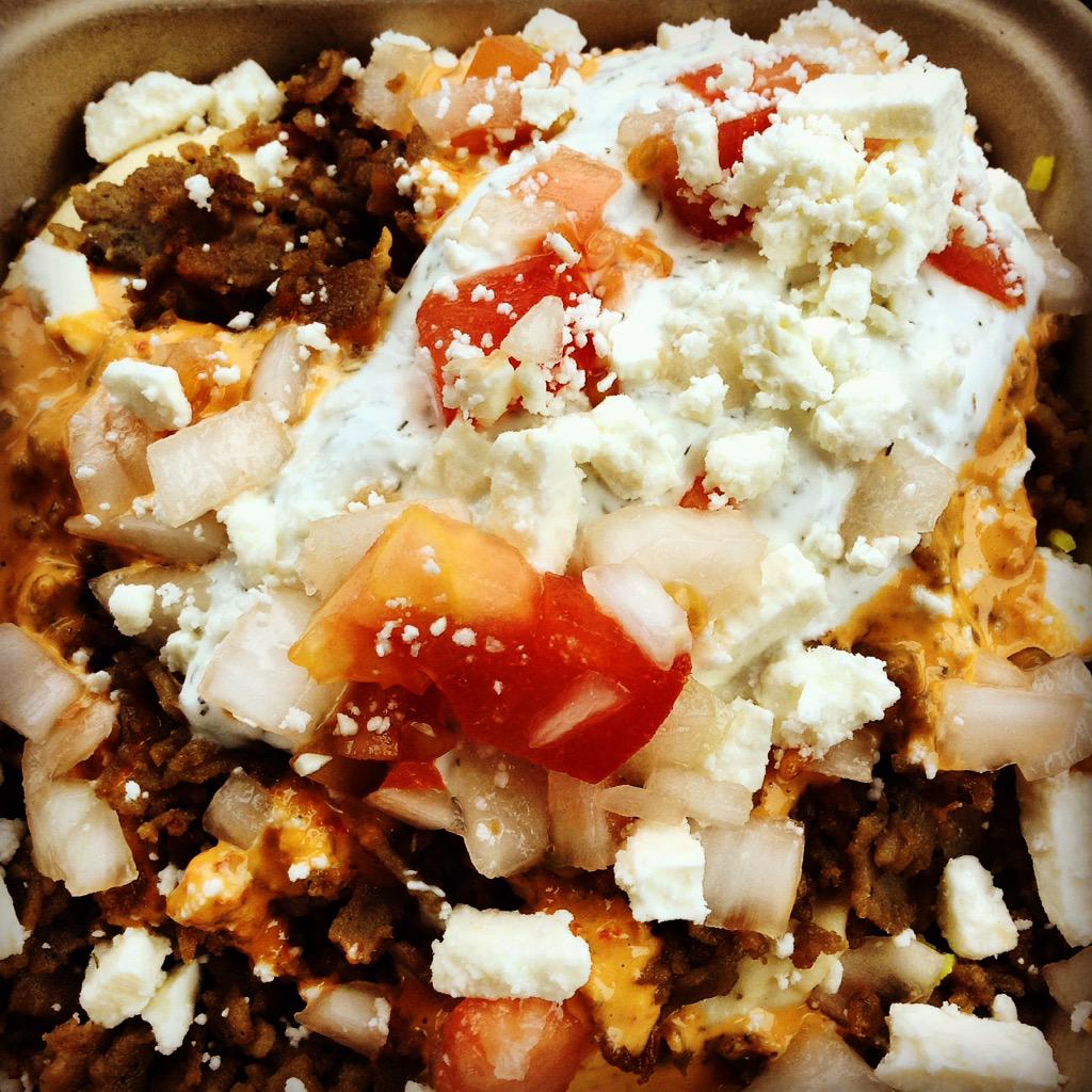We're back at OtG: Vallejo &amp; Front with the Falafel Debacle from <a href="/Kabobjob/">The Kabob Job Truck</a>! Open right now until two!