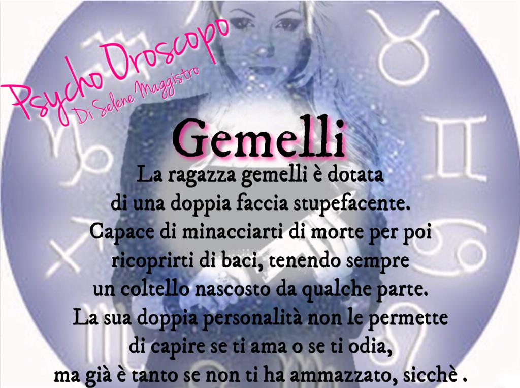 PsychoFidanzata's tweet photo. Gemelli http://t.co/ADMGl4TeVT