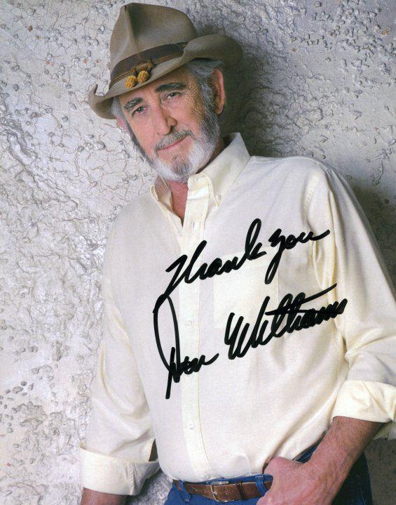 A big happy birthday to the gentle giant of country music, Don Williams! He turns 76 today. 