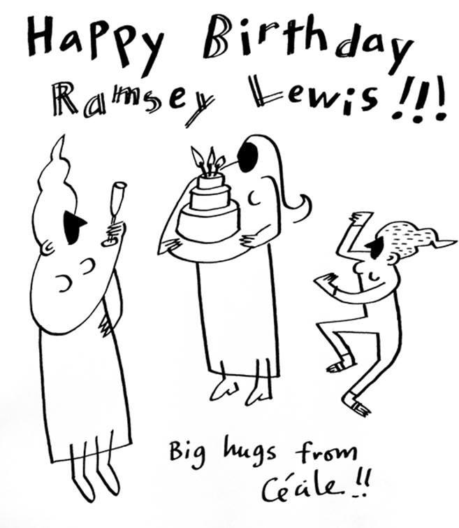 Happy birthday Ramsey Lewis from Cecile McLorin Salvant  