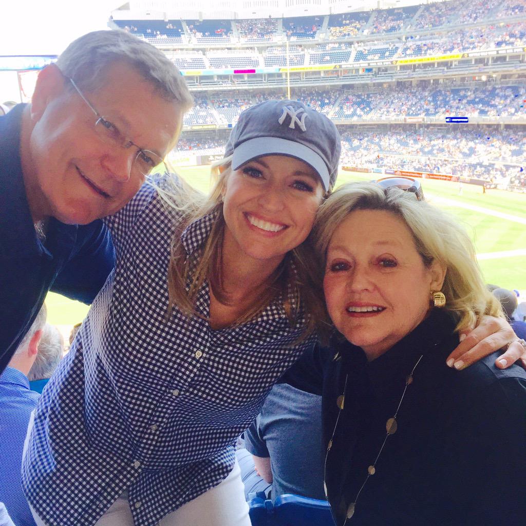 Dad's first Yankee Game. BucketList I love these 2!! | Ainsley Earhardt ...