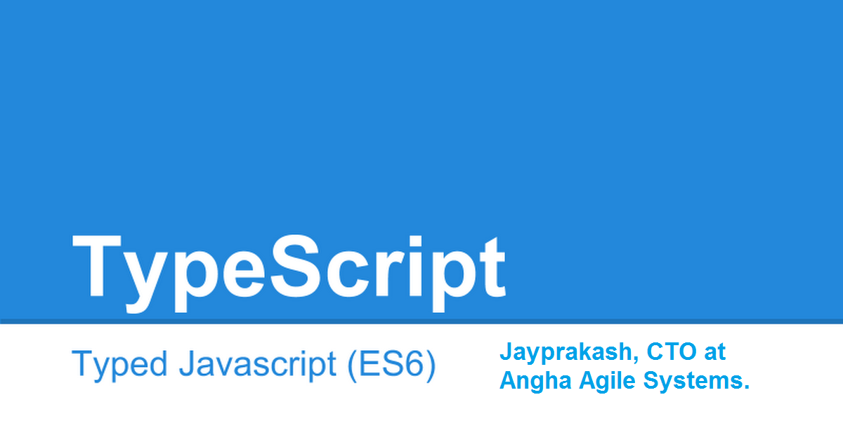 aasaitech's tweet image. #TypeScript Fundamentals and Special Features. #JS #javascript bit.ly/TSFeaturess