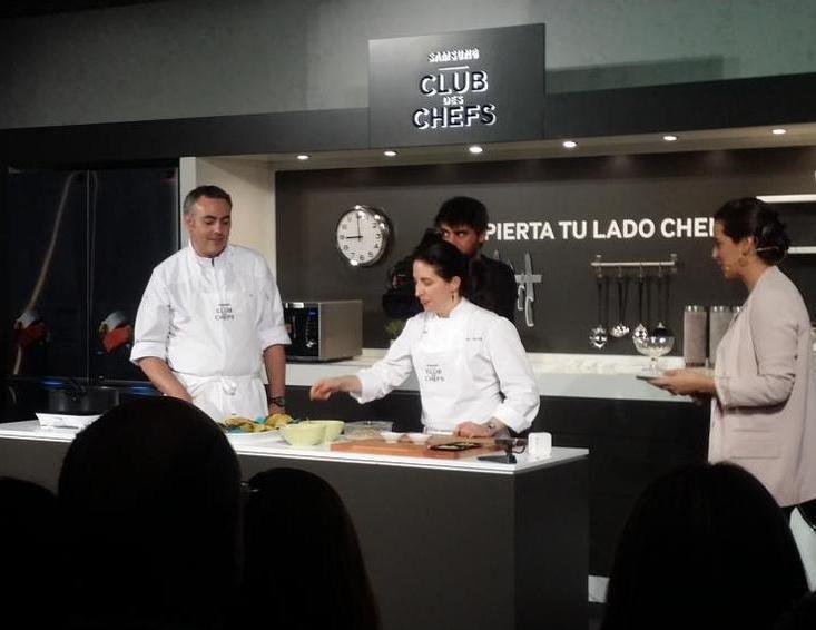 Un placer estar en la presentación de #chefcollection con <a href="/ArzakRestaurant/">Arzak</a> y todo el equipo de <a href="/SamsungEspana/">Samsung España</a>
