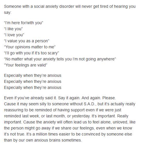 shinyKitten on Twitter: "Someone with a social anxiety disorder will never  get tired of hearing you say: http://t.co/YHxlafb57m  http://t.co/PFWBbx9JgX" / Twitter