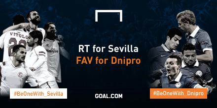 goal's tweet image. Who wins the #UELfinal from here?
RT for #BeOneWith_Sevilla
FAV for #BeOneWith_Dnipro