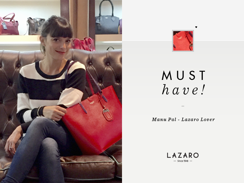 LazaroCuero's tweet photo. Mirá el #MustHave de @LazaroCuero que eligió la lindísima @manupalok en @Dot_Baires Cómoda y cancherísima! #BeLazaro http://t.co/WzhMhC6KD3