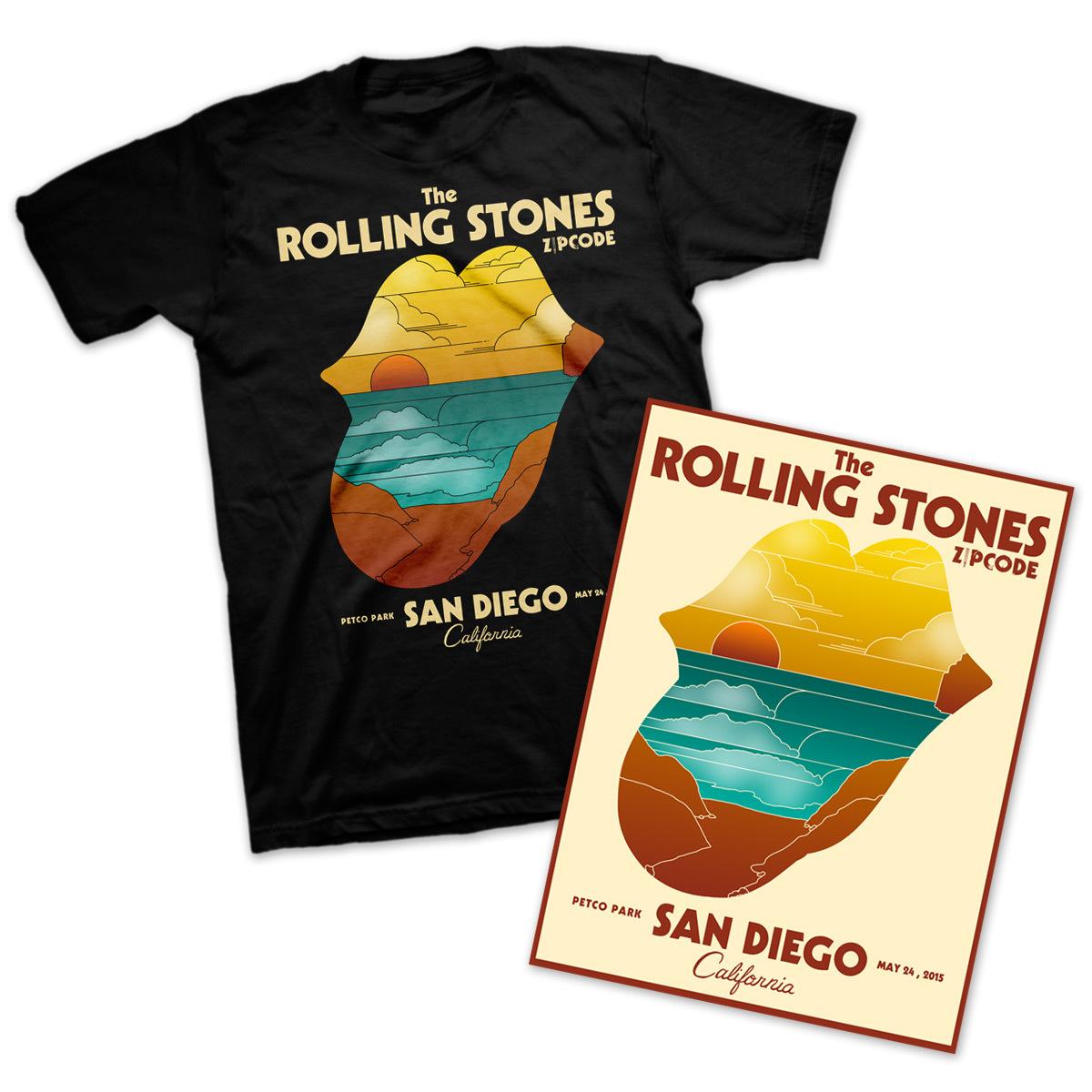 RollingStones's tweet photo. Fab #StonesSD merch now up in the store, including this bundle with the unique show artwork:
http://t.co/czCsXpIReA http://t.co/5w3vwHET9r