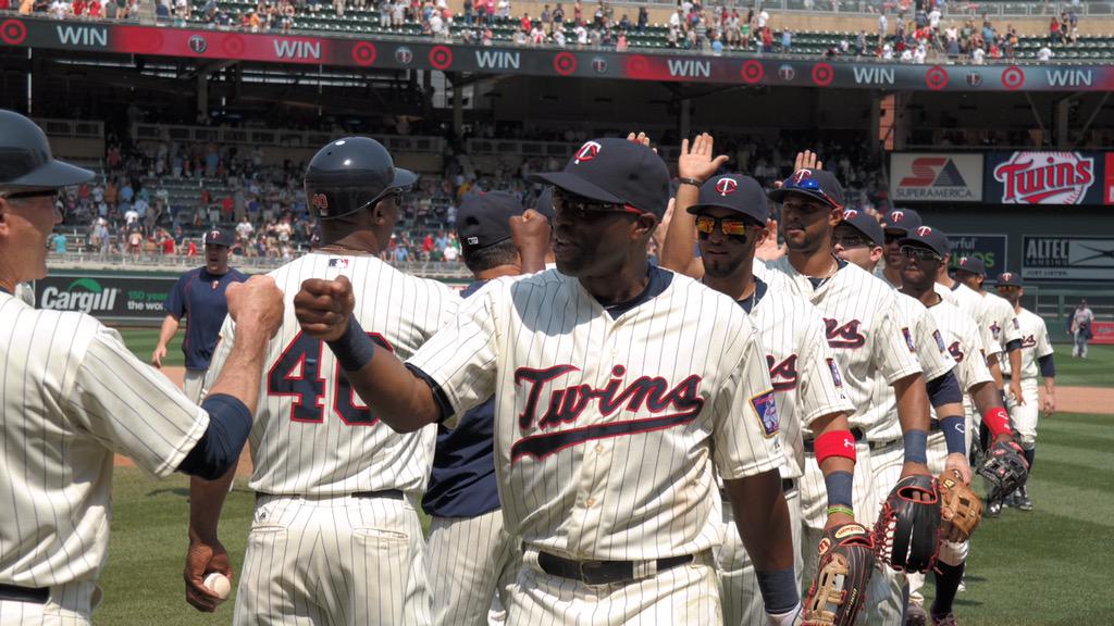 Twins tweet picture