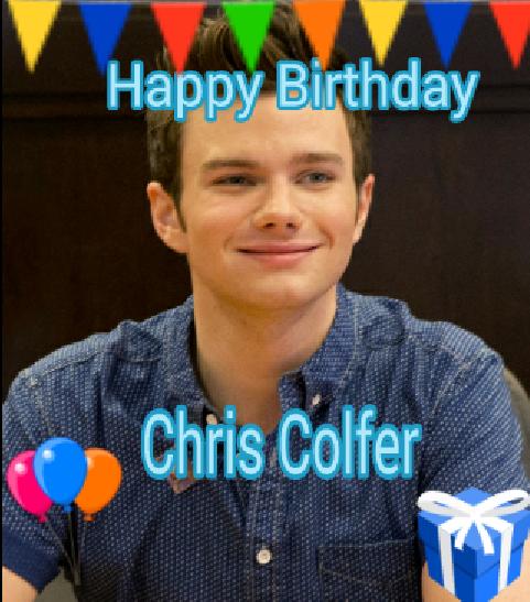 Happy Birthday Chris Colfer       