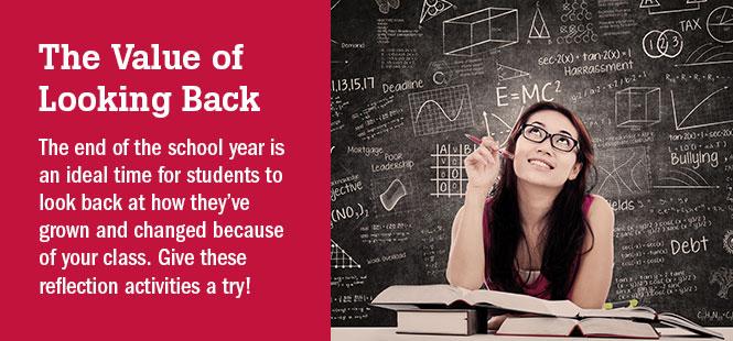 AVID4College's tweet photo. The end is near...the #endofschoolyear! Try these unique student reflection activities! http://t.co/HEM82uyQs2 #learn http://t.co/7Z8LaL512Y