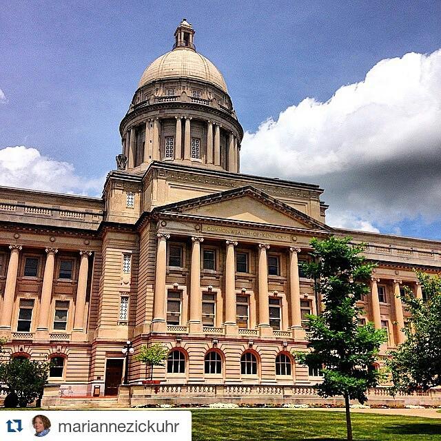 preservationlou's tweet photo. #Repost @mariannezickuhr
・・・
KY State Capitol #preservationmonth #preserveky #thisplacemat… http://t.co/tO9RMRfDIj http://t.co/IAJQEACUjf