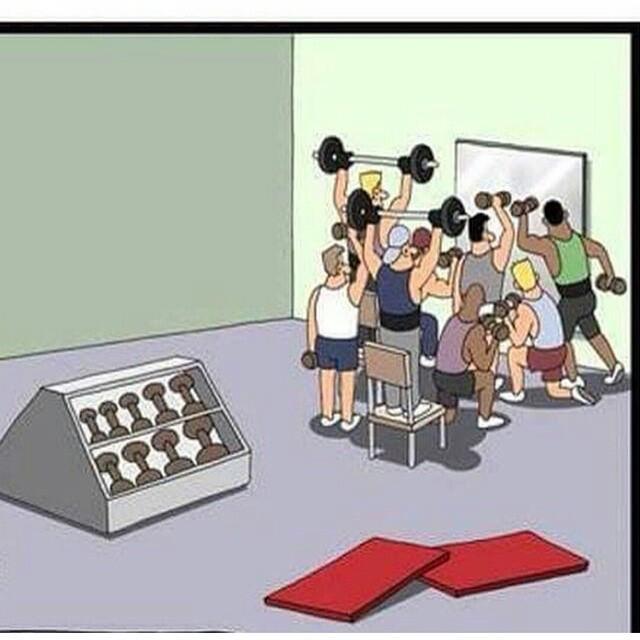 Gym_Motivation's tweet photo. #MirrorProblems http://t.co/5I9lfzOf8c
