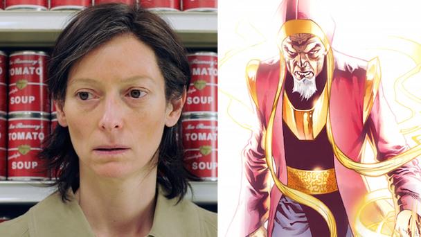TheAVClub's tweet photo. Tilda Swinton might play The Ancient One in Marvel’s Doctor Strange http://t.co/wl7VJEkHOl http://t.co/1Rda0PvXaM