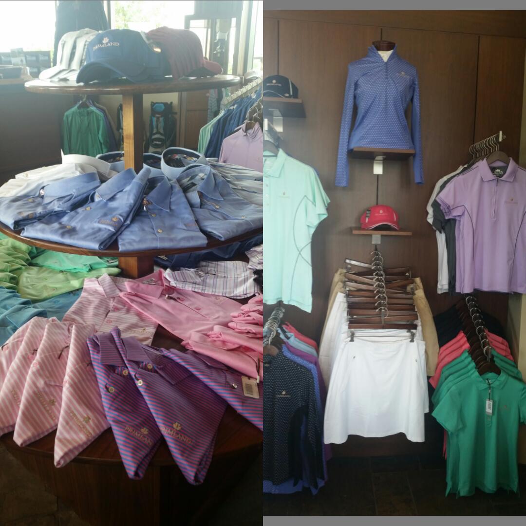 Freshen up your golf wardrobe during your stay, we have something for everyone! #golf #fashion #Primland