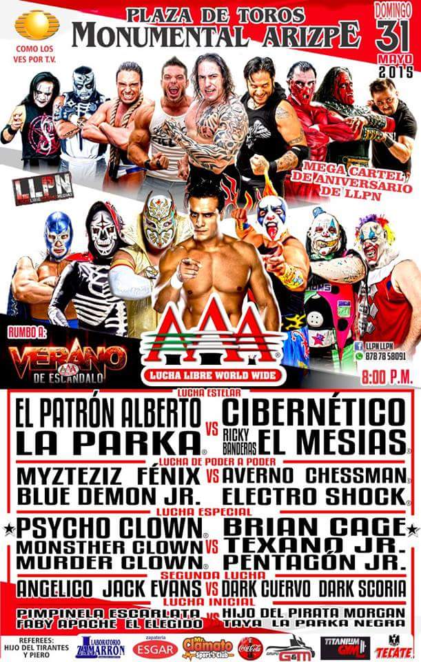 DJGAMMAPNC's tweet photo. @luchalibreaaa en @pnegras Aniv. 2 #LLPN @MYZTEZIZ_AAA @Psychooriginal @PentagonJunior @ElMesias_AAA @BlueDemonjr http://t.co/Rzdw4F2Kov