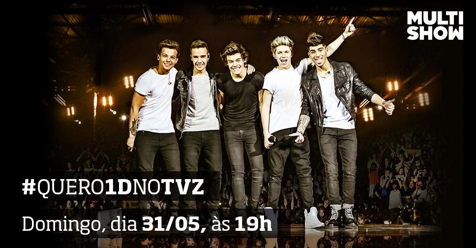 multishow's tweet photo. Alô, #directioners! Domingo, às 19h20, o Multishow exibe um show inédito do @onedirection, da turnê #WhereWeAre! (+) http://t.co/gXznkb9QEd