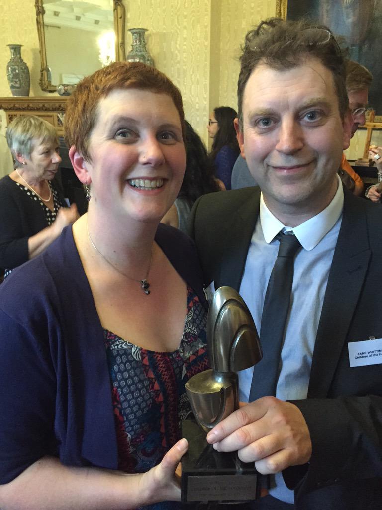 contentforkids's tweet image. Congratulations to our friends @fettleanimation winners of the first ever Children&apos;s #Sandfords2015