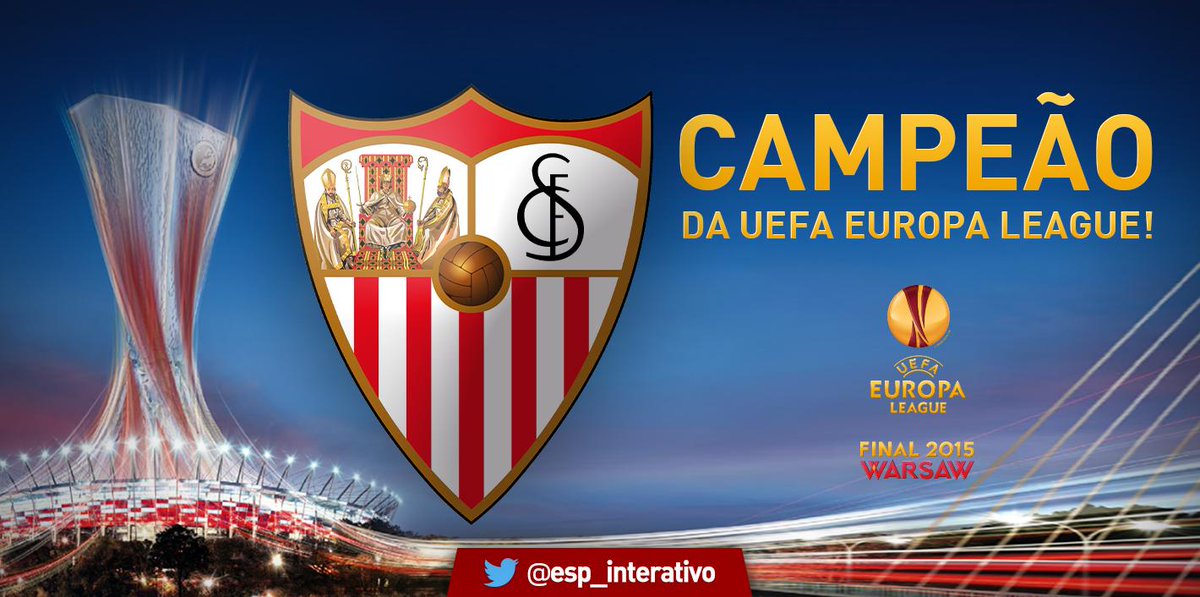 TNTSportsBR's tweet photo. FIM DE JOGO! O @SevillaFC vence o @fcdnipro por 3x2 e conquista o seu 4º título da Europa League! #FinalExclusivaNoEI http://t.co/CGmVnDo3rf