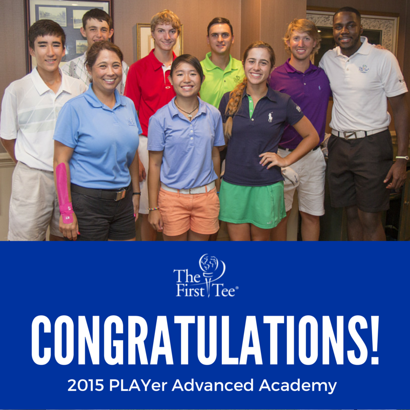FirstTee's tweet photo. Retweet to congratulate the 24 participants selected to attend @TheFirstTee’s #PLAYerAcademy! http://t.co/wAs7smTvYX http://t.co/m6sxOhfI8M