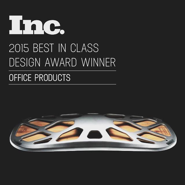 tent_hq's tweet photo. More love for the Level from @Inc http://t.co/gwgevht85b Enjoying the ride with partner @fluidstance #getoffyourbutt http://t.co/OFTS9YuFZe