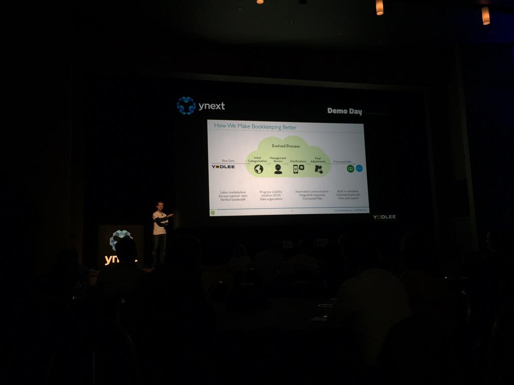 matthieusoule's tweet photo. "Tackling the most boring industry : #bookkeeping" @EvolvedBooks 14M SMBs market in the US #Ynextdemoday #fintech http://t.co/WvXaEACMQ3