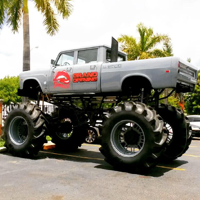 SCE101's tweet photo. "Climaxxx" Gentlemens Club doing BIG things...#StayTuned #Miami #GentlemensClub #StripClub #MonsterTruck #NakedHustle http://t.co/acVhlAQfsh