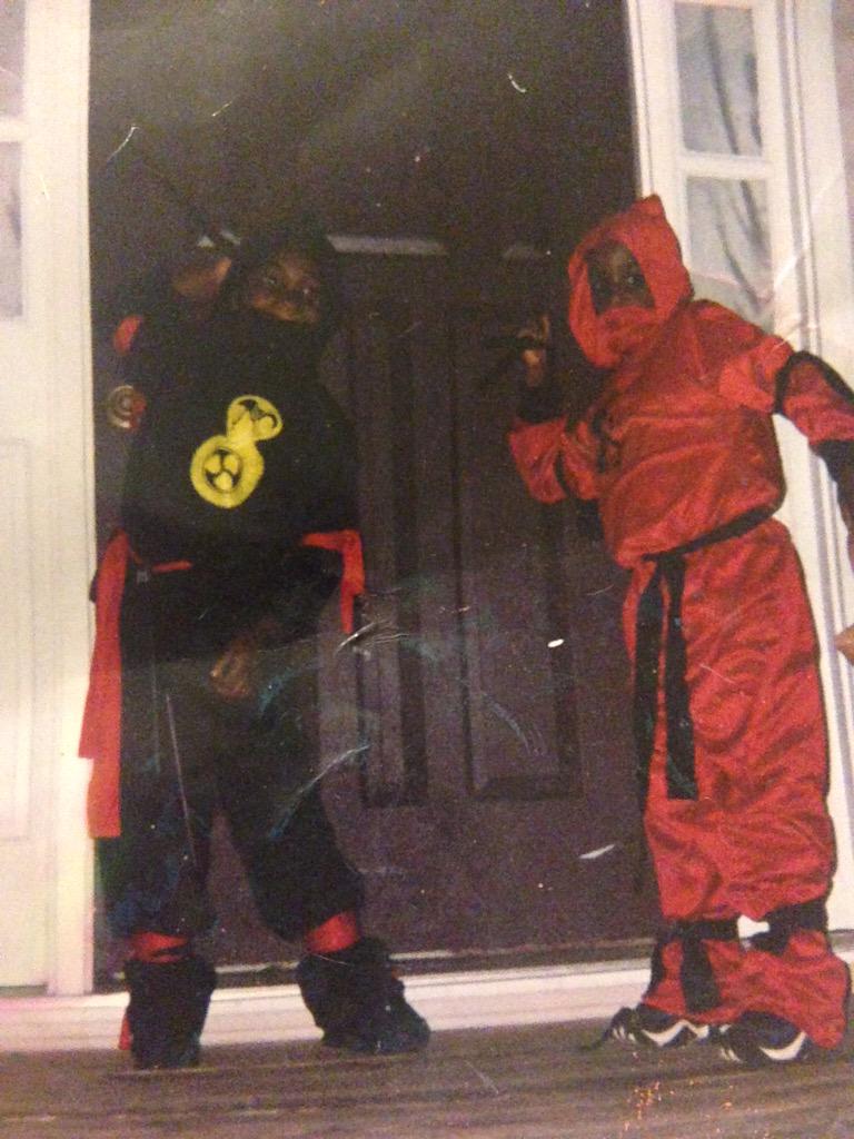 This is a costume party that I went to @ 3 stacks house when I was younger. Happy birthday to Mr. Andre Benjamin. 