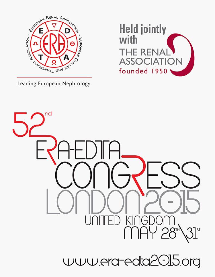 Mórgen, officiële opening van het jaarlijkse ERA-EDTA congres. 
Wat ASN is voor USA e.o. 
Dít congres voor EMEA e.o.