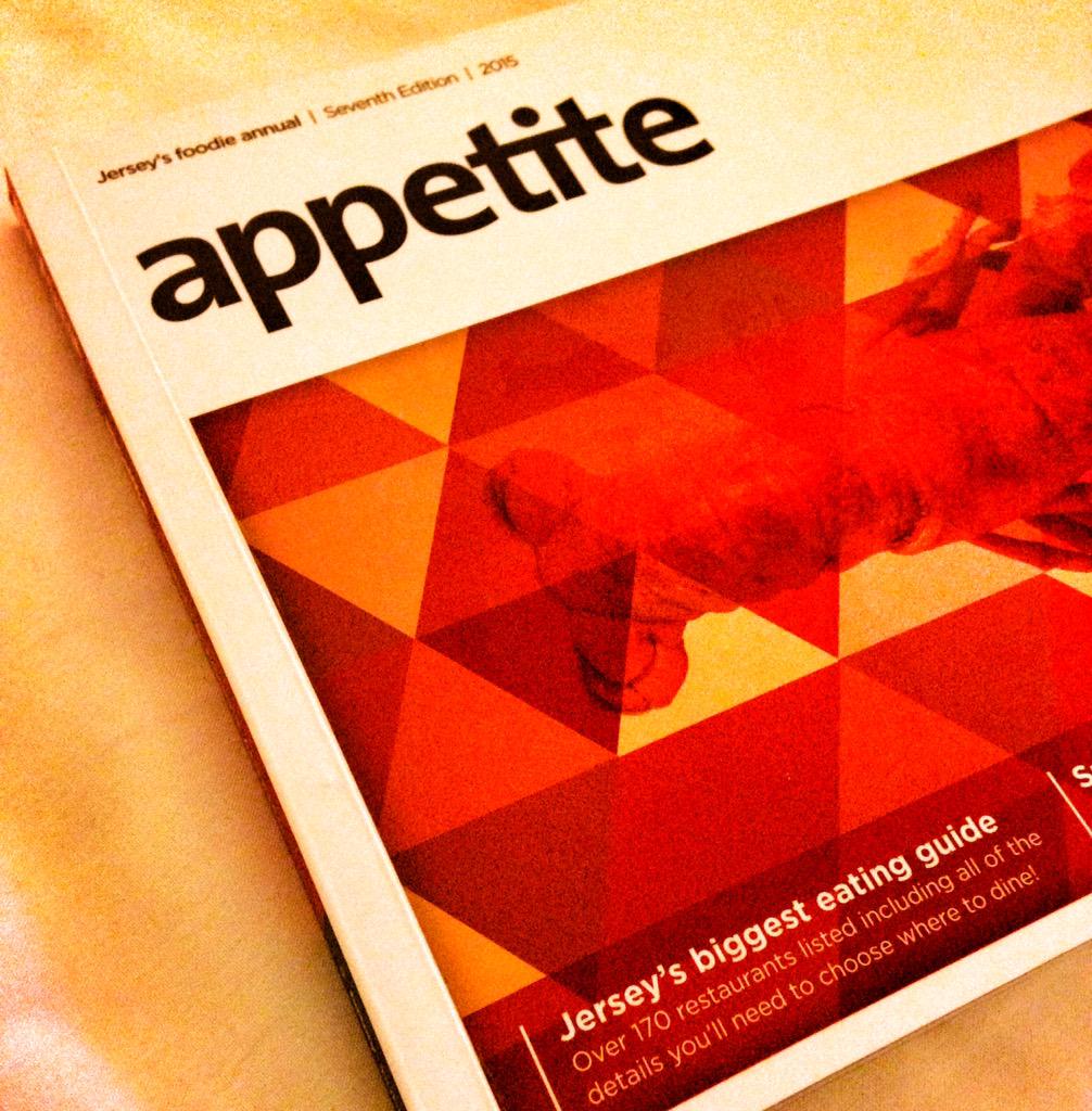 thecooktwit's tweet photo. What a splendid #foodie document this is! My bible for the #Jersey holidays @appetitejersey http://t.co/3xgYnMeB78