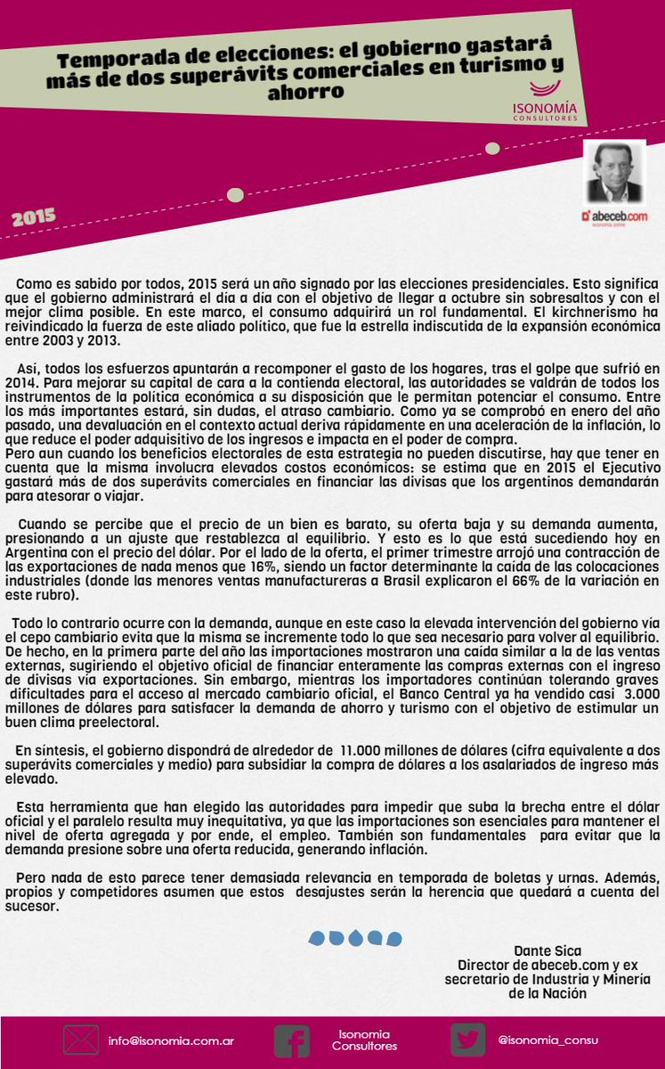 #AnálisisEconómico Compartimos el análisis económico de <a href="/abeceb/">ABECEB</a>