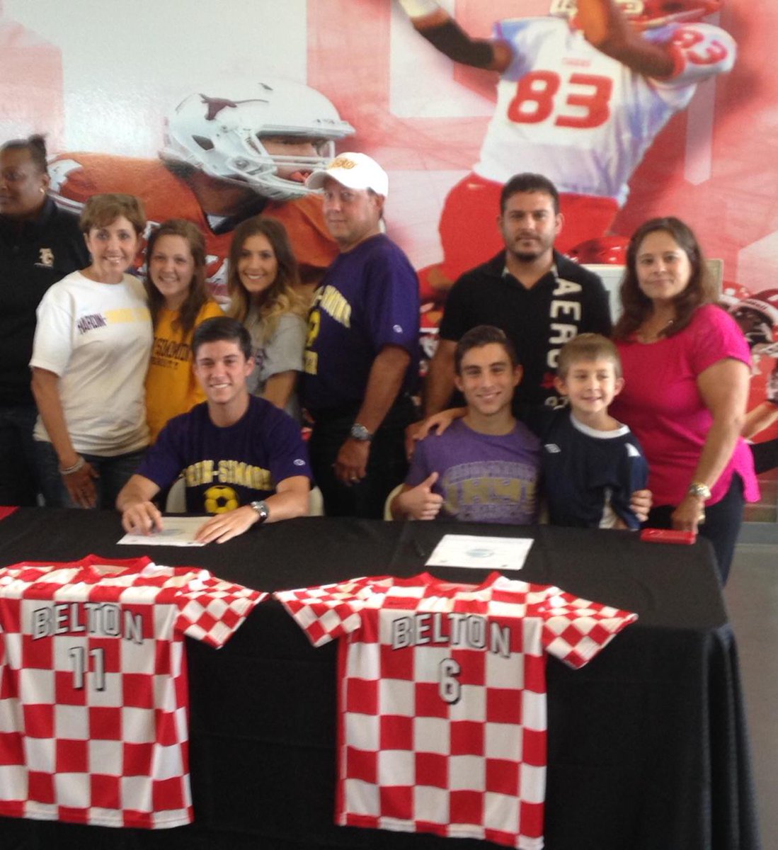 Belton_Soccer's tweet photo. Blake Odell
&amp;
Ryan Diaz 
Congrats &amp; Good Luck
@ Hardin-Simmons http://t.co/JqibhTJu62