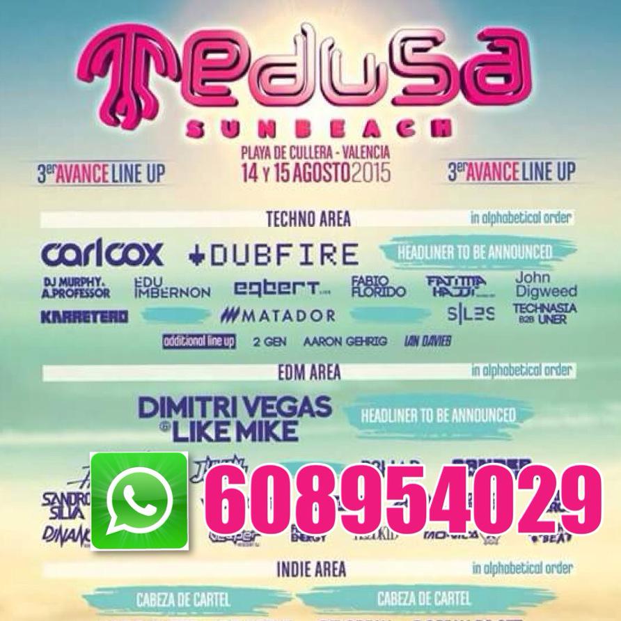 🎊 MEDUSA SUNBEACH FESTIVAL 🎊

🔹Este domingo nueva confirmación del Área Techno!

¿Aún no tienes tu abono?
📲608954029