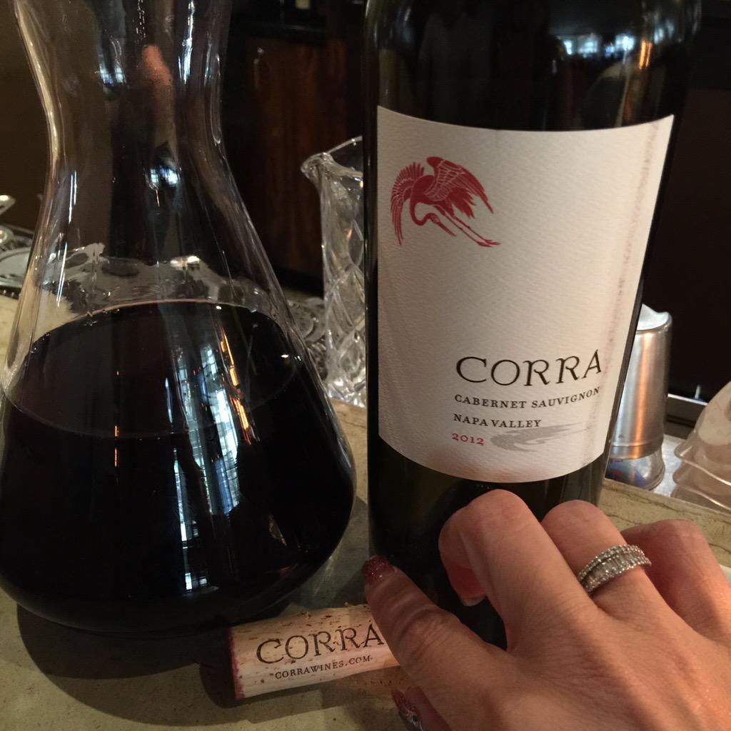 DepLifestyleMag's tweet photo. #CorraWine @MelkaWines #NapaValley wines, thank you Somm Eli for a nice service @ArcadiaSteakSJ @SanJoseMarriott http://t.co/uiI4ynQp8q