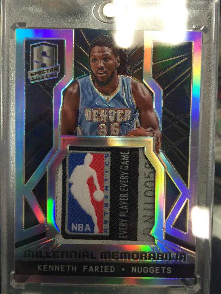SMPSportscards's tweet photo. Panini Spectra is the real deal @PaniniAmerica http://t.co/RVwlsywml2