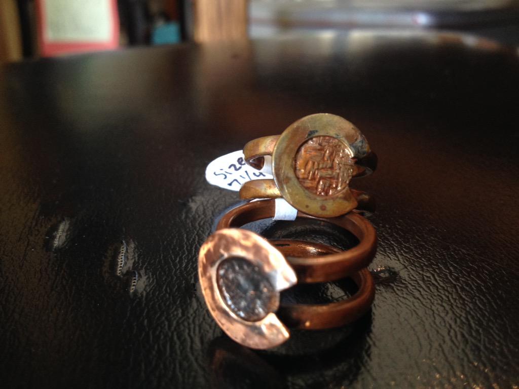 ThreadCommunity's tweet image. New copper at Thread. Thanks Cu29. #copper #handmade #jewelry #colorado
