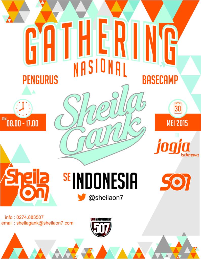 jegol_08's tweet photo. @SGLombok @sheilaon7: Nambah jadi 27 basecamp SheilaGank seluruh Indonesia yang akan mengikuti #GathNasSG2015 ~ http://t.co/o5JlFTAp2K"