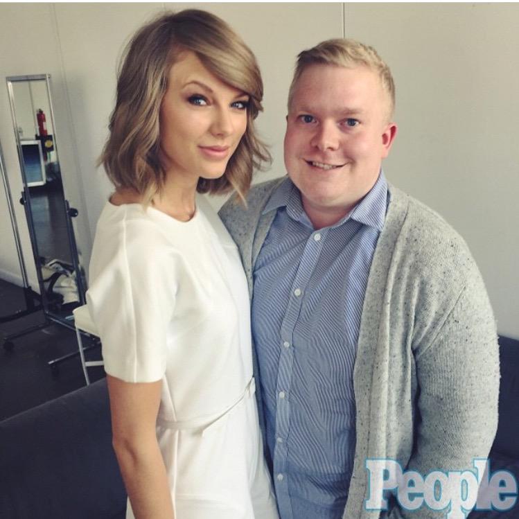 KatePeople's tweet photo. Gonna admit I'm fully jealous of my fab colleague @nelson_jeff, who spent the day w/ @taylorswift13 #ImGoingNextTime http://t.co/wLfcsNYlY4