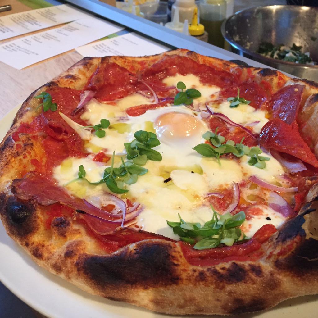 Signature calabrese <a href="/LaStella_00/">La Stella Trattoria</a> #amazing #pizza #nanaimo