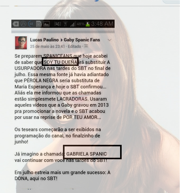 A Gaby é Su--Sucesso tweet media