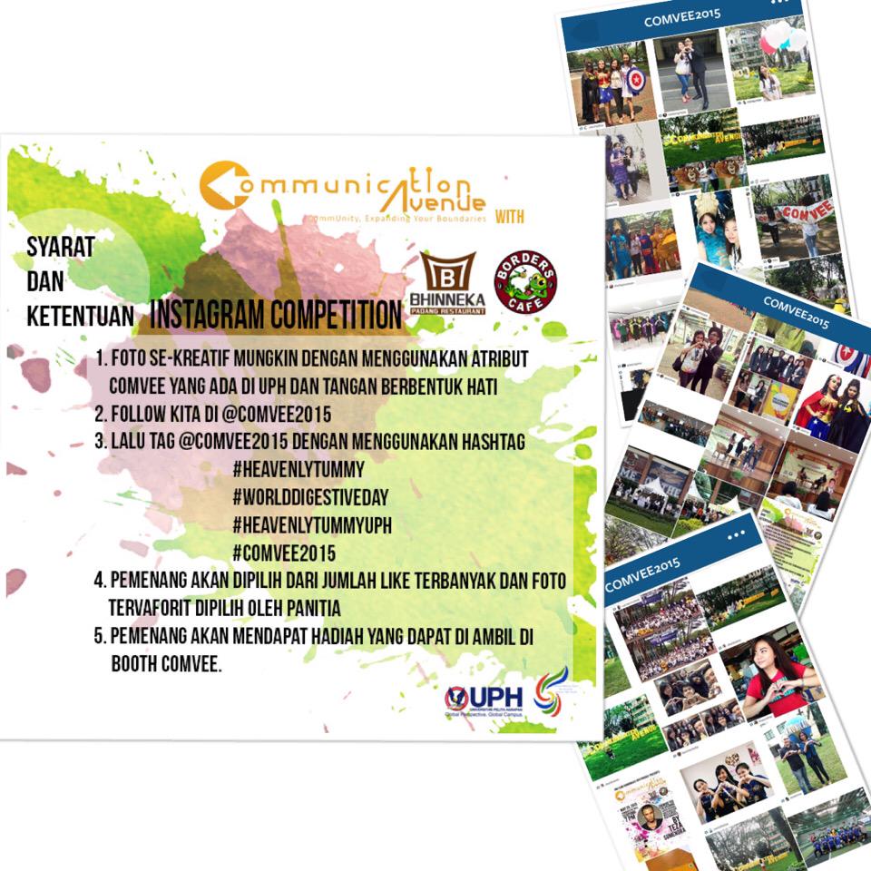 Yuk ikutan #COMVEE2015 instagram competition! ada hadiah yg bisa kalian dapetin lho :)
