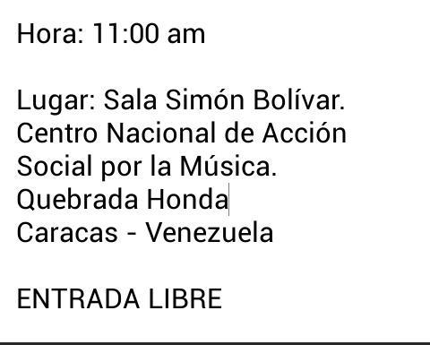 joshuadossantos's tweet photo. Próximo domingo 31 de mayo junto a la #OSSBV y el clarinetista Victor Mendoza. Obras de Carreño, Copland y Brahms http://t.co/Fj5NdxJqd4
