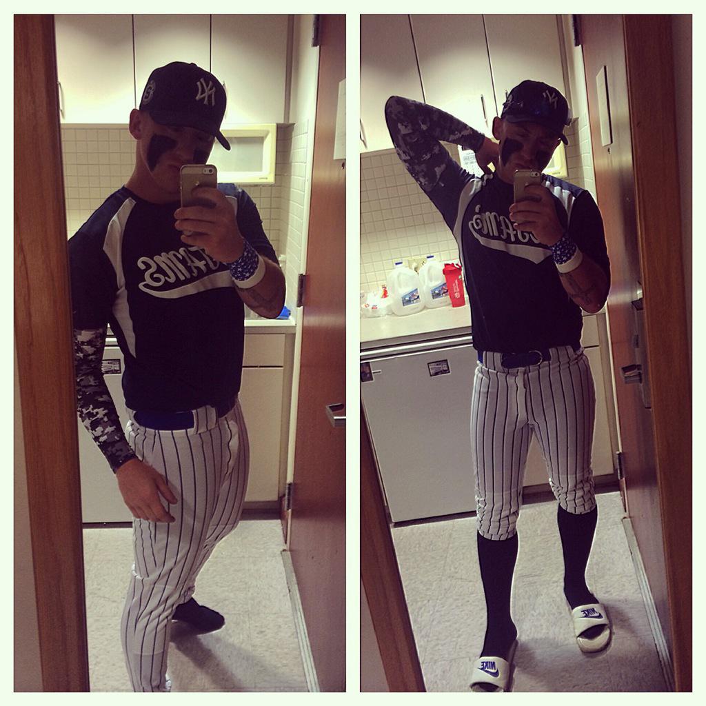 Danny D † on X: Long pants or high socks? 😏⚾️ http:t.coAvorGF31jv  X