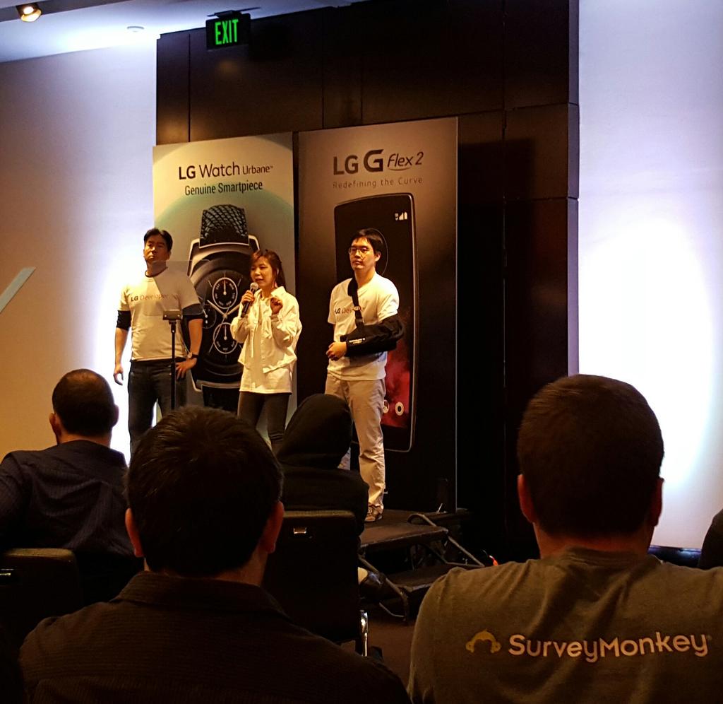 askdes's tweet photo. Thanks to @LGUSAMobile for having us at the #LGDevEvent this evening at the W in San Francisco! http://t.co/4J0QLWAiAo