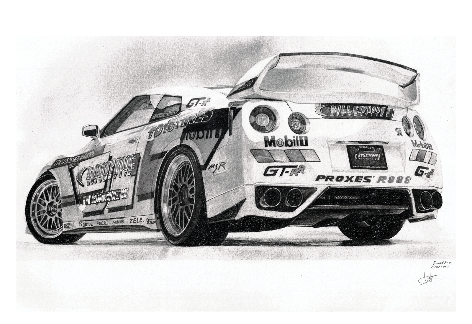 GTR рисунок