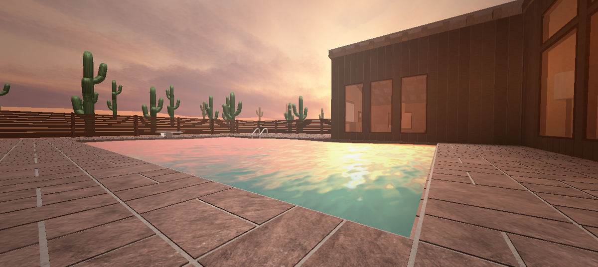Asimo3089 On Twitter Sundown On Roblox Now Has The Smooth Terrain Water In The Pool The Wind Is Next Http T Co Qtcapfeq5j Http T Co Arhnr1euyu - roblox id list a z